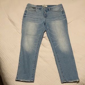 Madewell 10” High Rise Skinny Crop